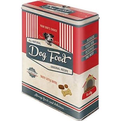 Nostalgic Art Dog Food/ Biscuits Storage Tin 30326