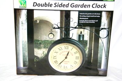 Westwoods Twin Faced Victorian Station Clock 30719