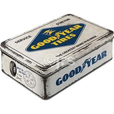 Nostalgic Art Tin Storage Box Goodyear Logo 30745