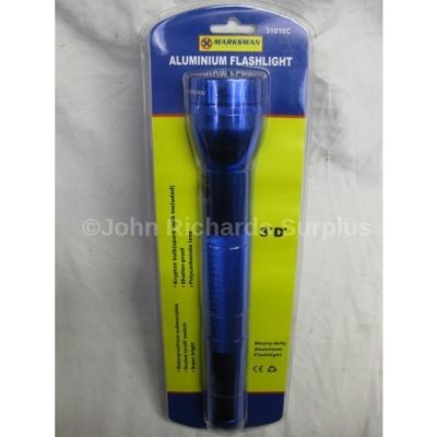 Marksman Aluminium Torch Flash Light in Blue 31010C