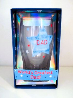 Dad Pint Glass Fathers Day Gift Birthday G311