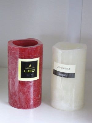 LED Flameless Candle 14.5 cm Available in Red 4530 or Cream 7434