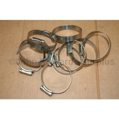 Jubilee Hose Clamp-clip Stainless Steel 70mm pack of 10