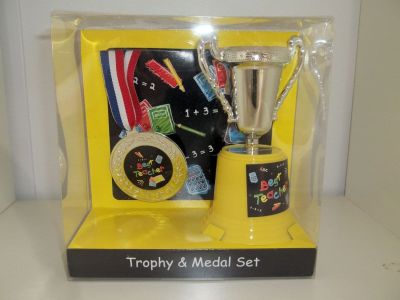 Trophy and Medal Set for Teachers in two styles 48961