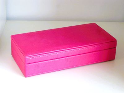 Pink Travel Jewellery Box / Case 5086