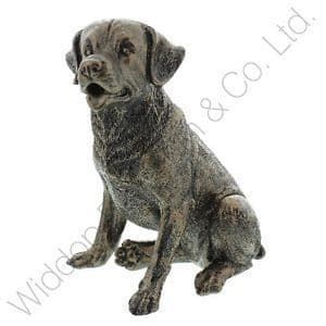 Bronze Effect Labrador Dog Ornament from the Juliana Range. 58413