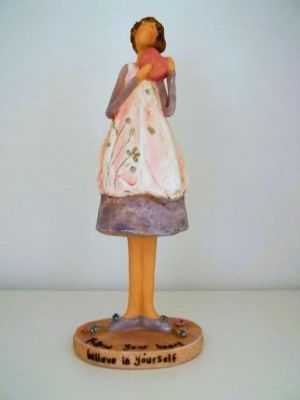 Follow Your Heart Figurine by Happy Hearts Collectable Gift by Juliana 58543