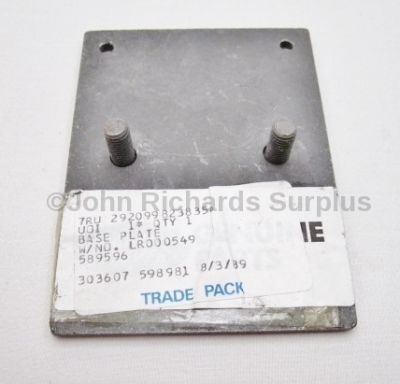 Coil Filter Mounting Plate 589596