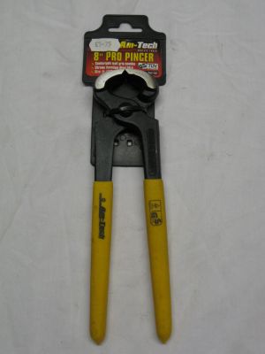 Am-Tech 8" Pro Pincer Pliers Ex Display With Slight Corrosion