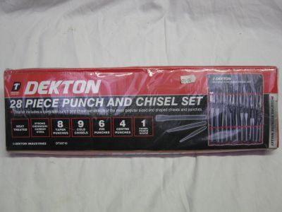 Dekton 28 Piece Punch and Chisel Set DT30710