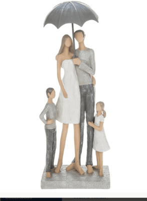 Summer Shower Family Standing Figurine From the Shudehill Range 60244