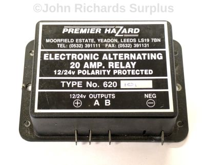Electronic Alternating 20 AMP Relay 12/24 Volt 620101