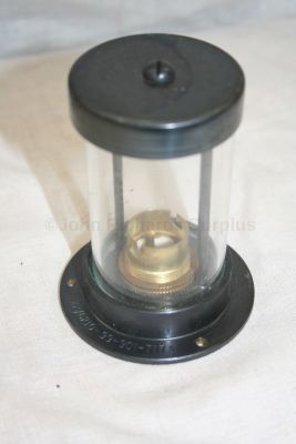 Military Brass lamp with glass lens 6210-99-9017-173
