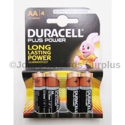 Duracell AA Batteries x 4