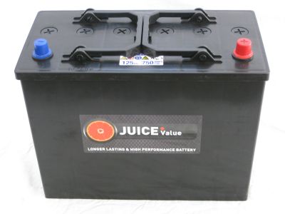 Juice 12V 125AH Commercial Battery Type 647 (Collect Only)