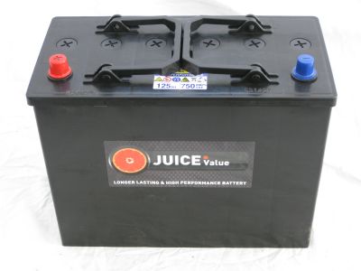 Juice 12V 125AH Commercial Battery Type 648 (Collect Only)