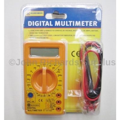 Marksman Digital Multimeter Tester 68159c