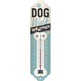 Nostalgic Art Thermometer Dog Walk Weather 80326
