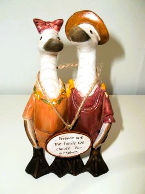 Shudehill Duck Friends Figurine with Friend Message 85072 