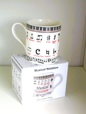 Musical Notation China Mug 92078