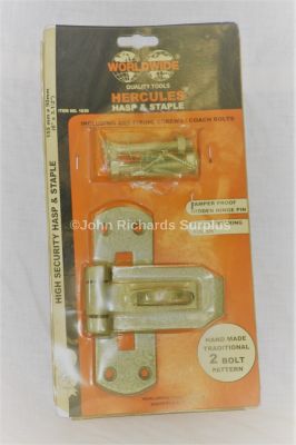 Wordwide Hercules 6 inch Hasp & Staple kit 1630