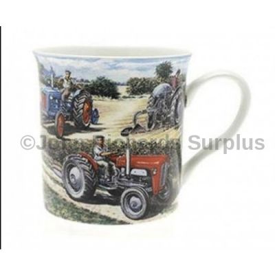 Fine Art mug Massey Ferguson 35, Ford Dexta &amp; Ferguson TE20 Tractors