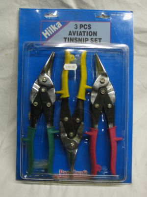 Hilka 10" 3 Piece Aviation Tin Snips