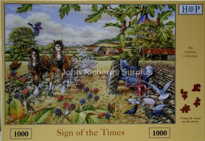 Sign of the Times 1000 Piece Jigsaw Puzzle Ferguson Tractor 