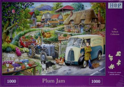 Plumb Jam 1000 Piece Jigsaw Puzzle Ferguson Tractor & Morris Van