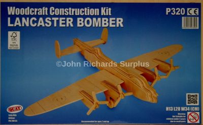 Avro Lancaster Bomber Woodcraft Construction Kit 