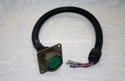 Nato 12 Pin Vehicle Trailer Socket with cable