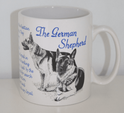 Ceramic German Shepherd Mug