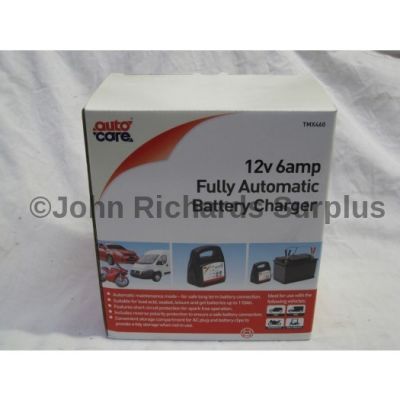 Auto Care 12 Volt 6 Amp Fully Automatic Battery Charger TMX460