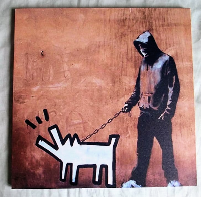  Canvas Print Banksy Street Art Replica Choose Your Weapon
