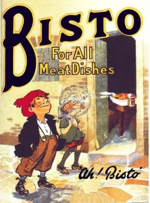 Bisto Small Metal Sign 200mm x 150mm