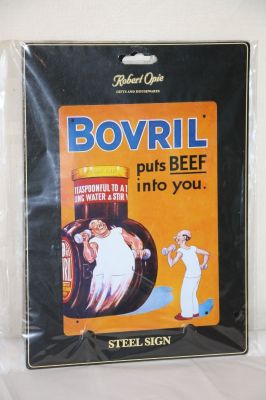 Bovril by Robert Opie Small Metal Wall Sign 200mm x 150mm