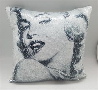 Marilyn Monroe 2 Way Sequin Cushion C-7105