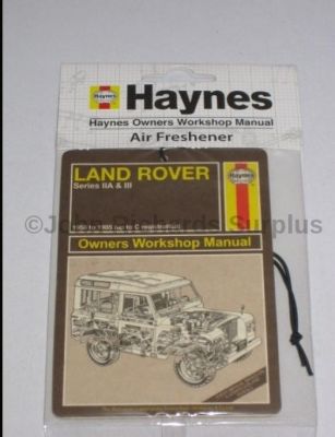 Haynes Land Rover air freshener CFH10