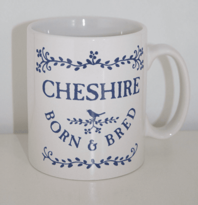 Ceramic Durham Mug Cheshire Born & Bred