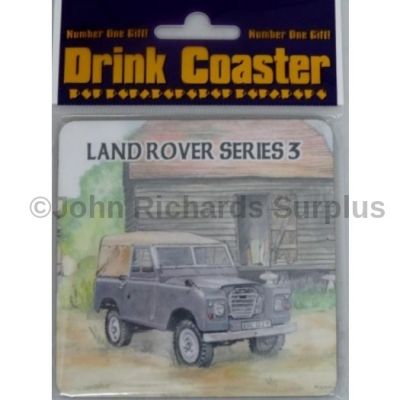 Drinks coaster Land Rover Series 3 SWB