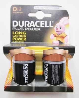 Duracell D Batteries x 2