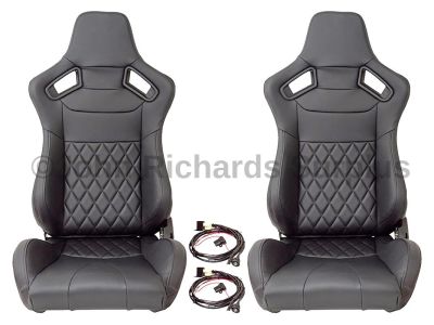 Defender Heated Sports Seats DA2827 - Damaged - Collection Only