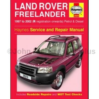 Haynes Freelander Service and Repair Manual 1997 - 2003