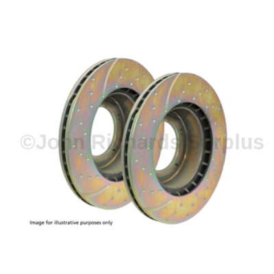 EBC Front Vented Brake Disc Pair DA4158 POA