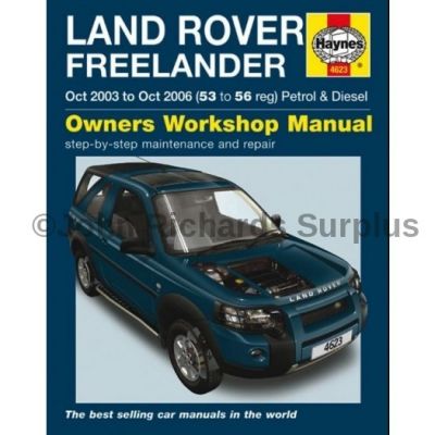 Haynes Freelander Owners Workshop Manual 2003 - 2006