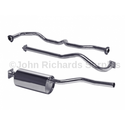 Series 3 SWB Petrol Stainless Steel Exhaust System DA4528 POA