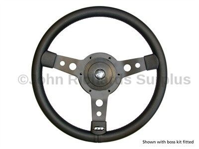 Defender 15" Black Vinyl Steering Wheel DA4650 POA