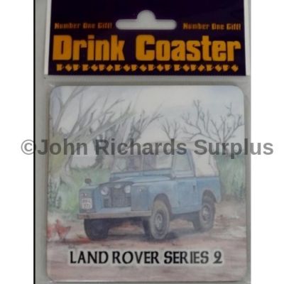 Drinks coaster Land Rover Series 2 SWB Soft Top