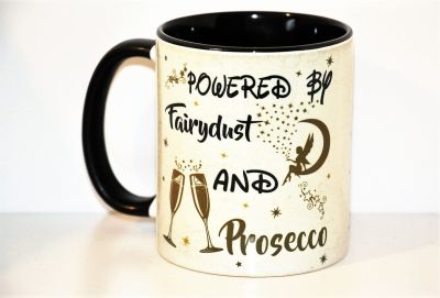Powered By Fairydust And Prosecco Classic Style China Mug