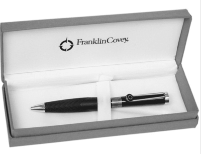 Franklin Covey Black Norwich Ballpoint Pen FC0062-1 1621